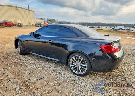 2012 Infiniti G37 Base z USA, uszkodzony, nr VIN JN1CV6FE6CM202202